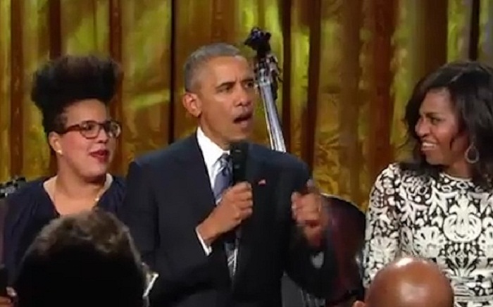 President Obama sings at White House Ray Charles tribute event - VIDEO